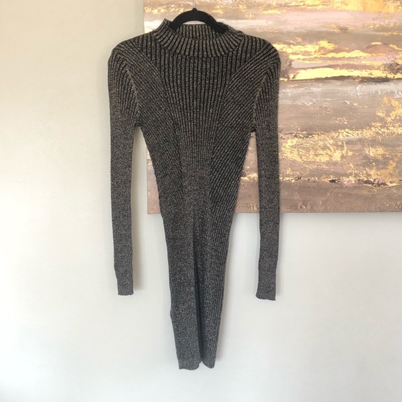 NWOT BCBGeneration Bodycon Sparkle Sweater Dress - Picture 4 of 7